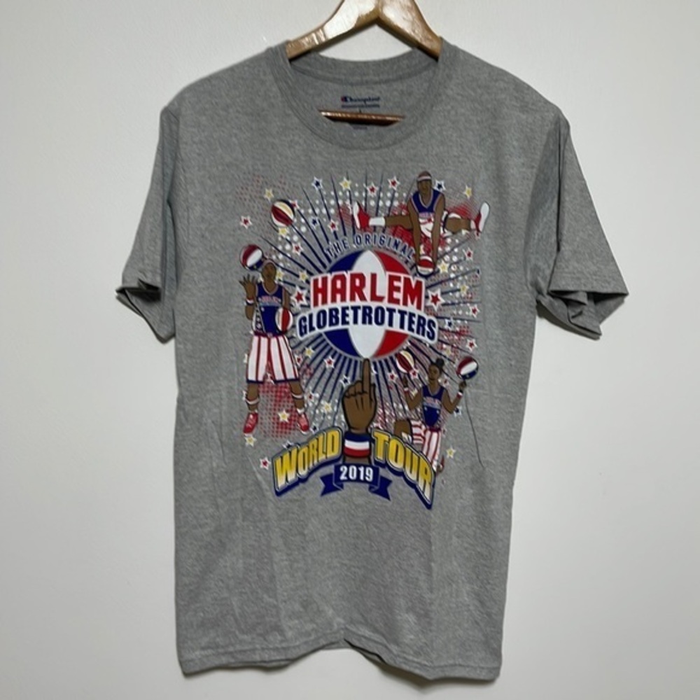 Champion 2019 Harlem Globetrotters World Tour Basketball Shirt